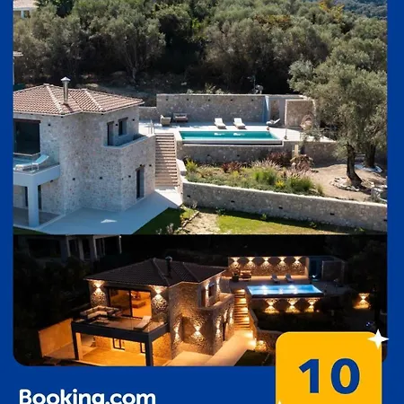 Villa Orraon Luxury - Exclusive Retreat With Panoramic Views And Infinity Pool Lefkáda