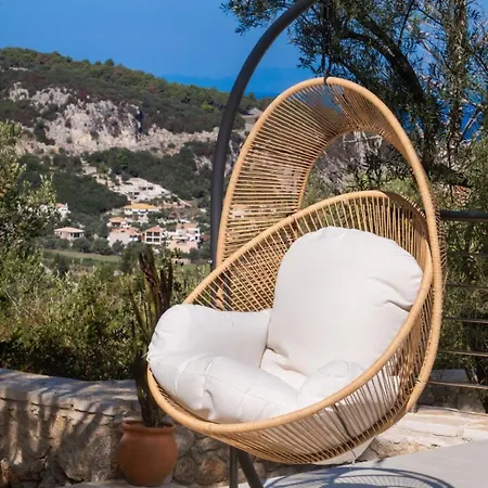 Вилла Orraon Luxury - Exclusive Retreat With Panoramic Views And Infinity Pool Лефкада
