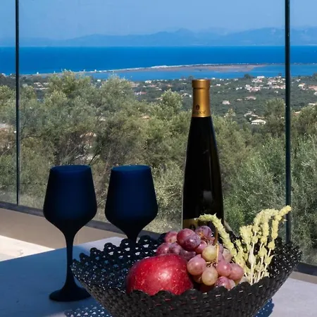 Вилла Orraon Luxury - Exclusive Retreat With Panoramic Views And Infinity Pool Лефкада