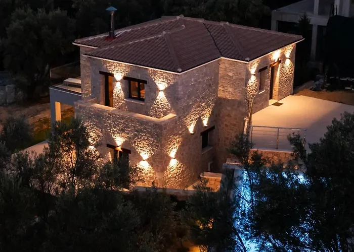 Orraon Luxury - Exclusive Retreat With Panoramic Views And Infinity Pool Лефкада