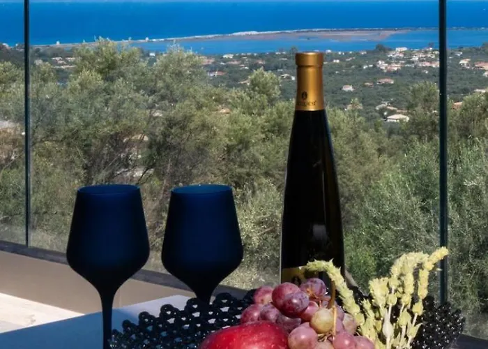 Вилла Orraon Luxury - Exclusive Retreat With Panoramic Views And Infinity Pool Лефкада